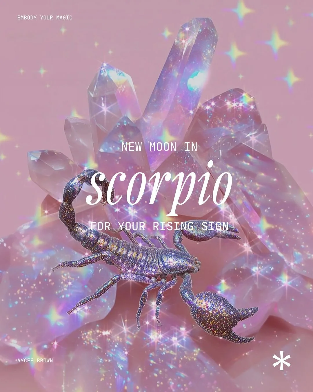 #scorpio energy is my favorite and with only a few weeks left it&rsquo;s time to let it do its thing and sweep away what&rsquo;s holding you back from transforming and becoming. 

#scorpioseason #astrology #astro #astrologyposts #astrologymemes #zodi