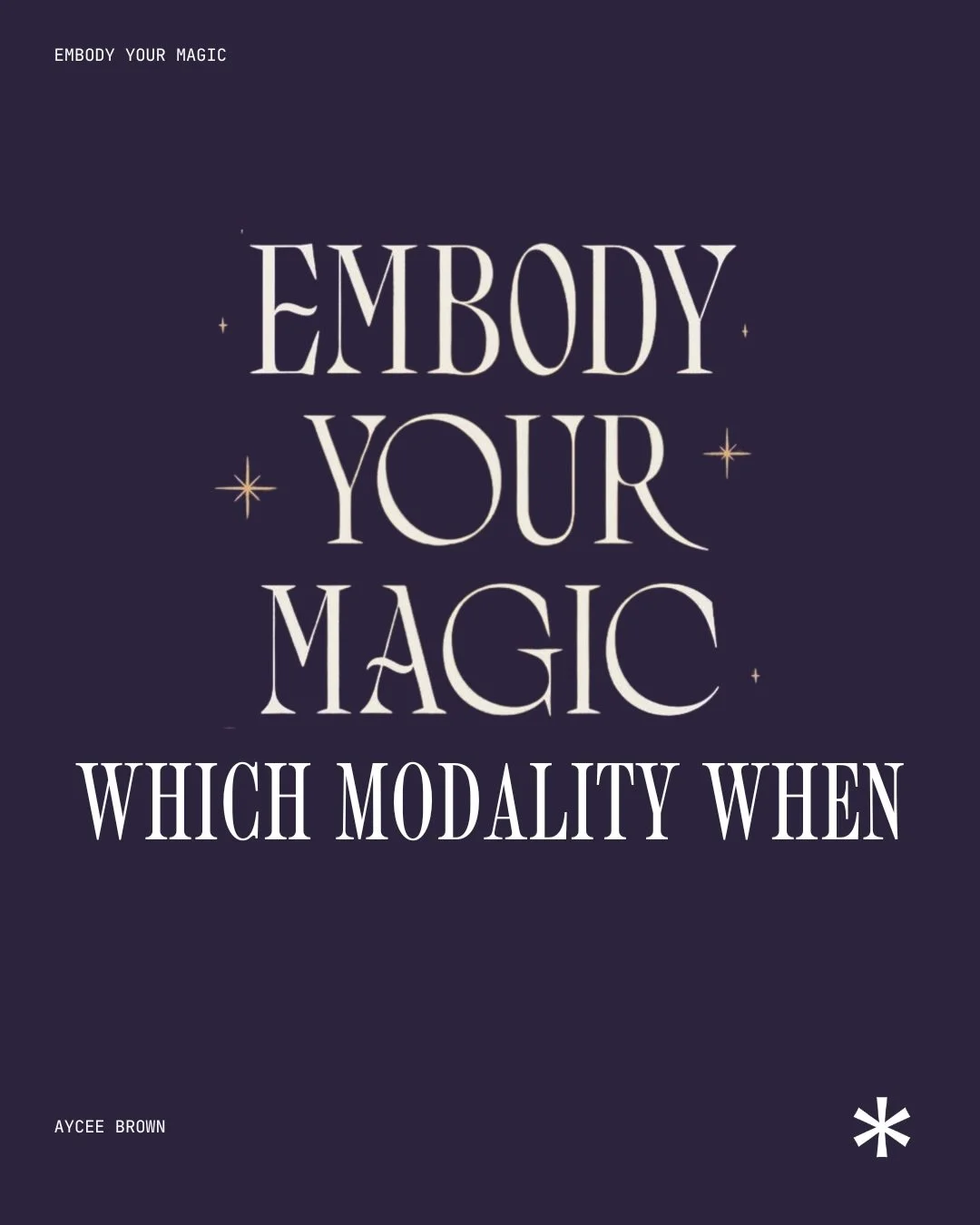 In one month it&rsquo;s going one to stop 🛑 throwing spaghetti at your healing.

Breathwork won&rsquo;t help you decide whether to quit the job. Journaling won&rsquo;t finish the conversation with someone who&rsquo;s already gone. And therapy can na