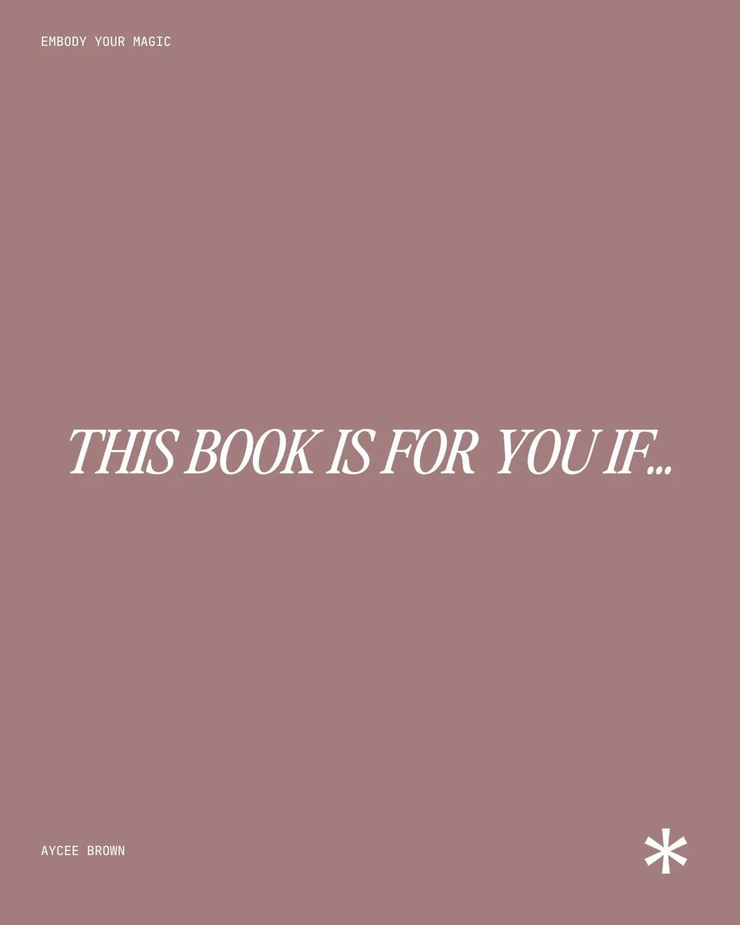 How many did you check?

Because if this list felt like a personal attack, I wrote this book in your living room.

The most self-aware stuck person you know. Living a story your trauma wrote. Waiting to feel "ready" for years while your int