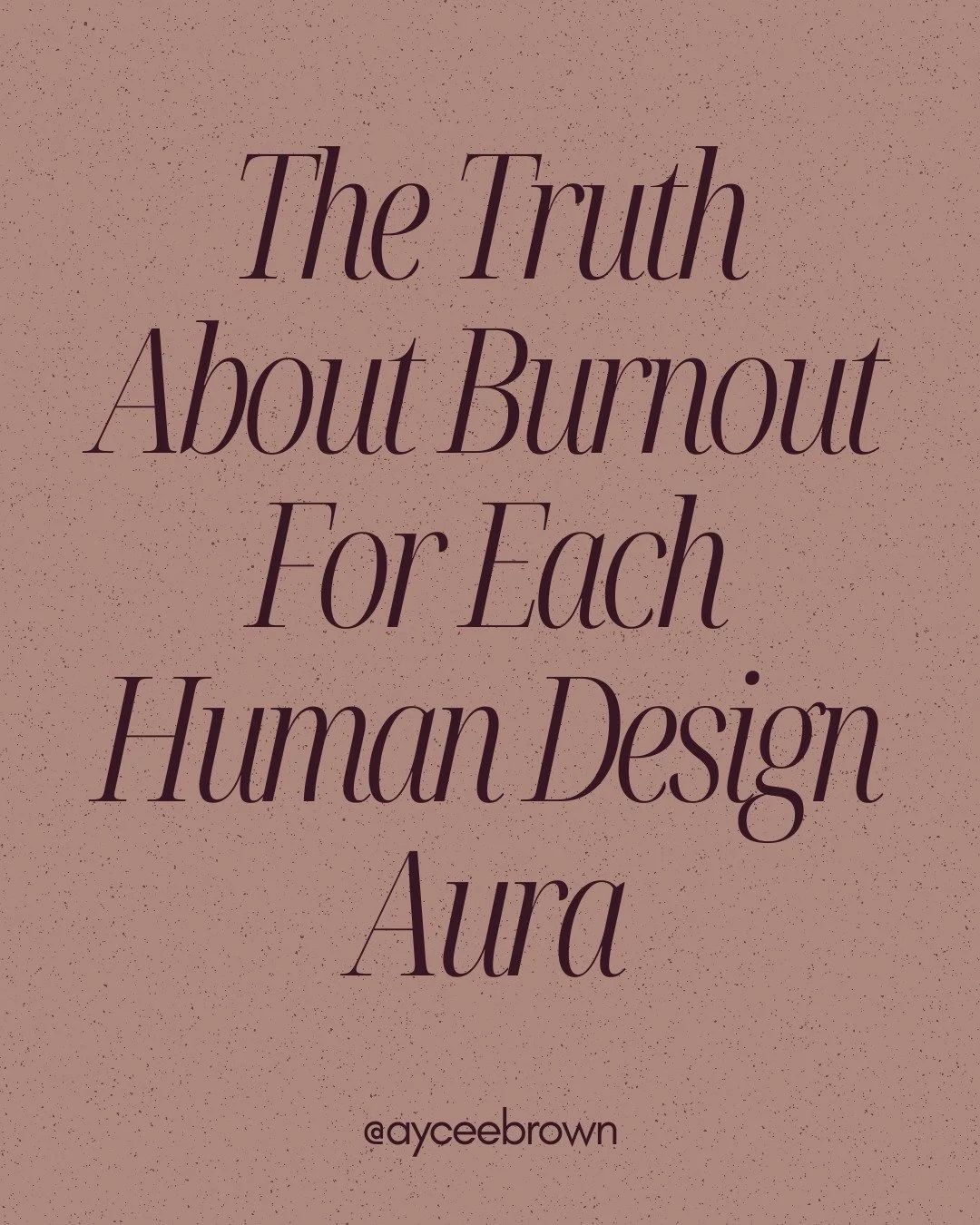 Burnout isn't a badge of honor. It's not proof you're working hard enough. It's not a sign you need another planner or a better morning routine.

It's your design screaming at you that you've been moving against yourself for way too long.
And here's 