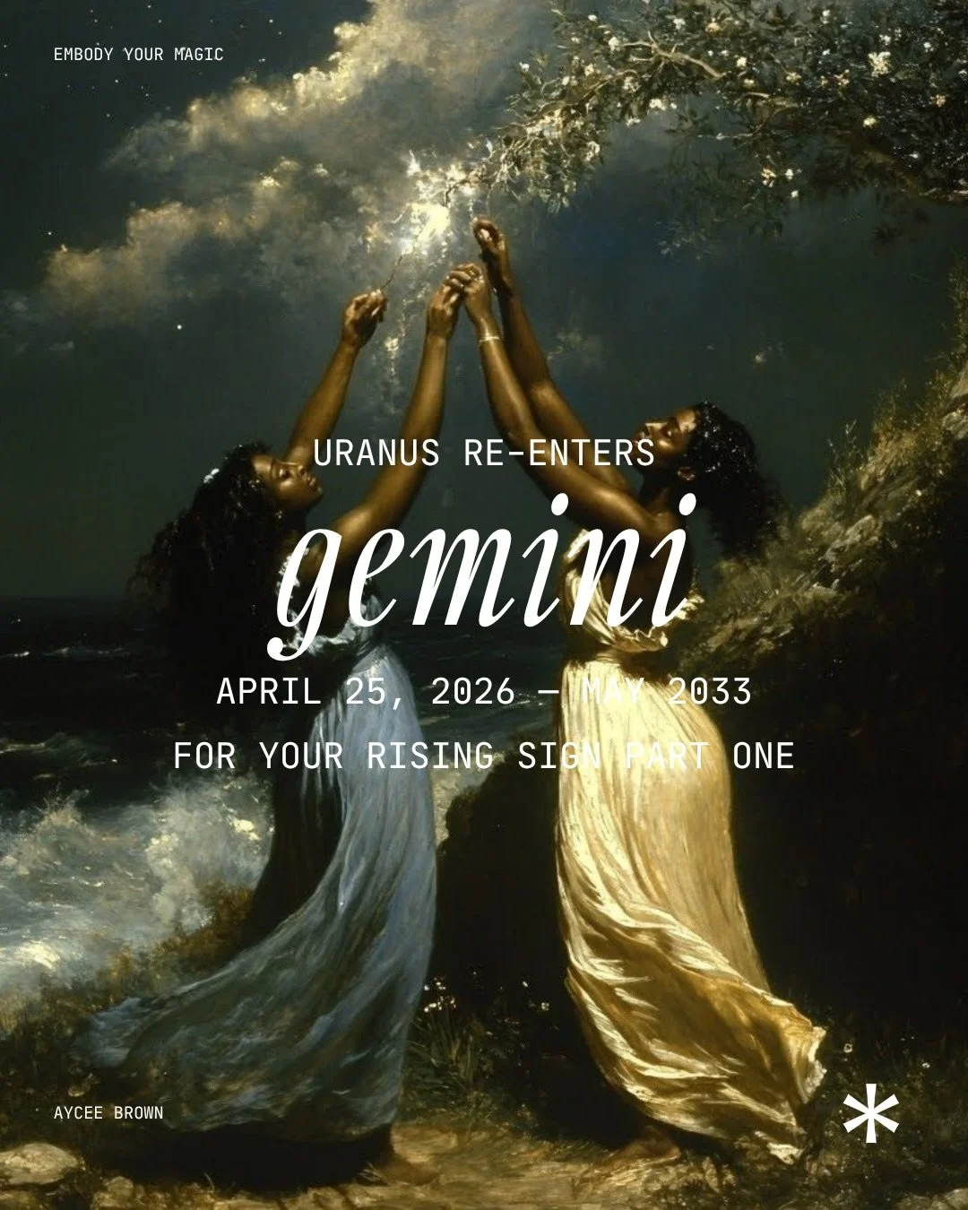 The way you think is about to change. Not in a cute journaling way in a &ldquo;I can&rsquo;t unsee what I just saw about myself&rdquo; way. Uranus goes back into Gemini on April 25th, and it&rsquo;s staying until 2033.

Whatever house Gemini falls in