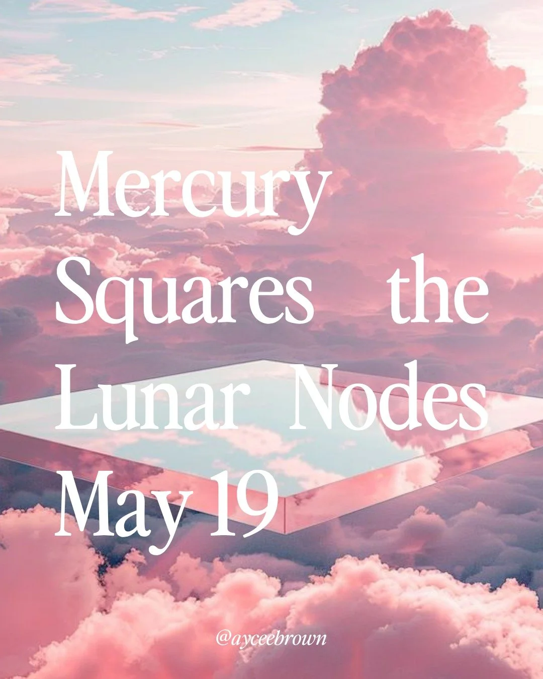 Mercury just got to Gemini two days ago and is already squaring the lunar nodes at 4&deg;52' Pisces-Virgo tomorrow, which means whatever you've been telling yourself on repeat is about to get interrupted by the truth. This isn't a breakdown, it's a p