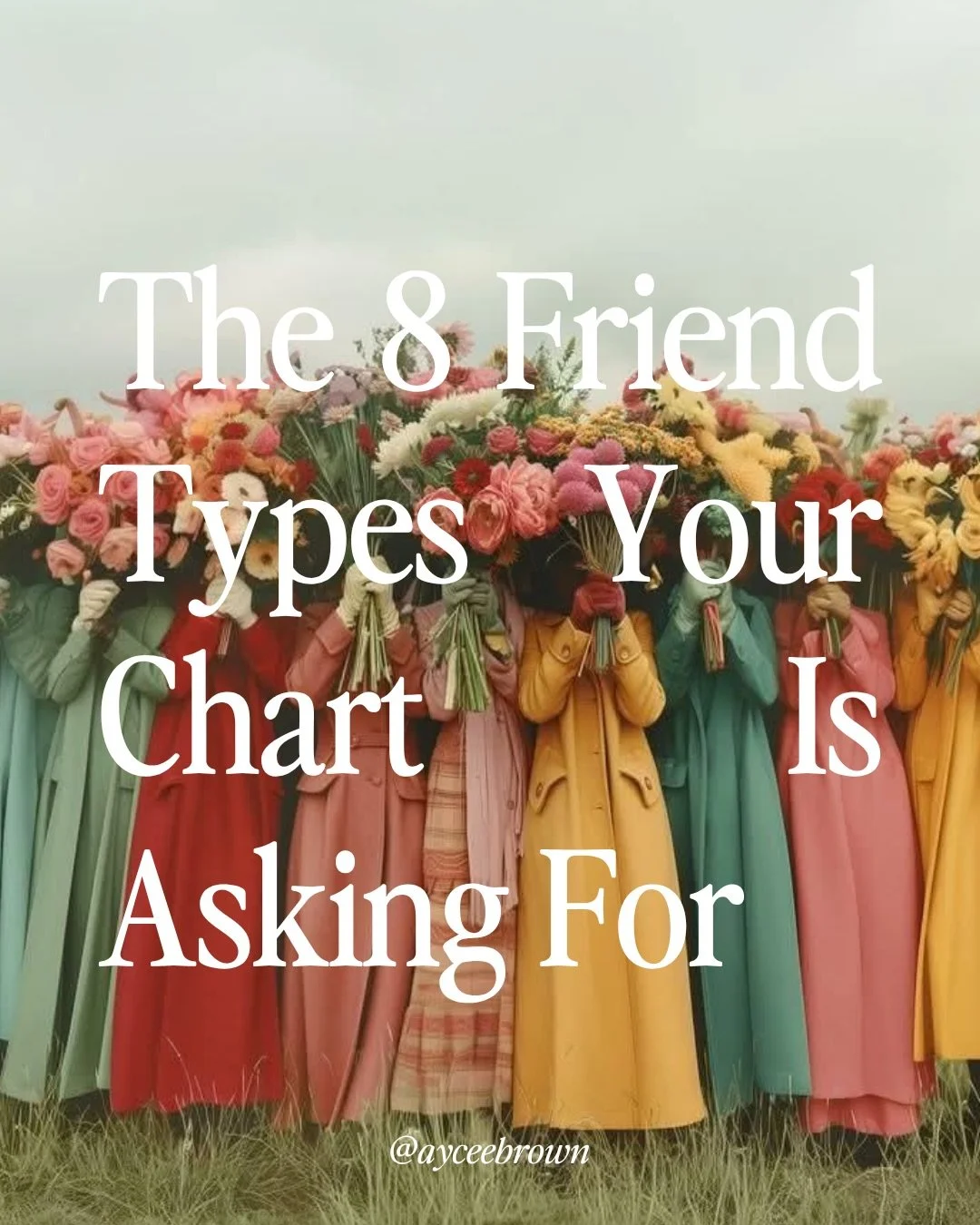 Everyone wants to do astrology through romance, and almost nobody does it through friendships or business partnerships, and that&rsquo;s wild to me because sometimes those are the people running your nervous system in real time.

The ones you call wh