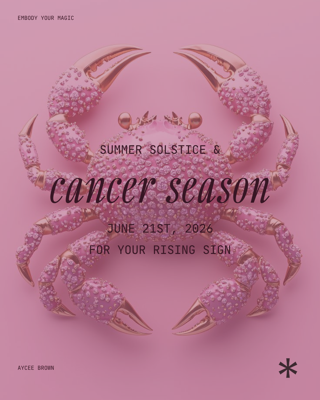 What Cancer Season Is Asking You: By Your Rising Sign