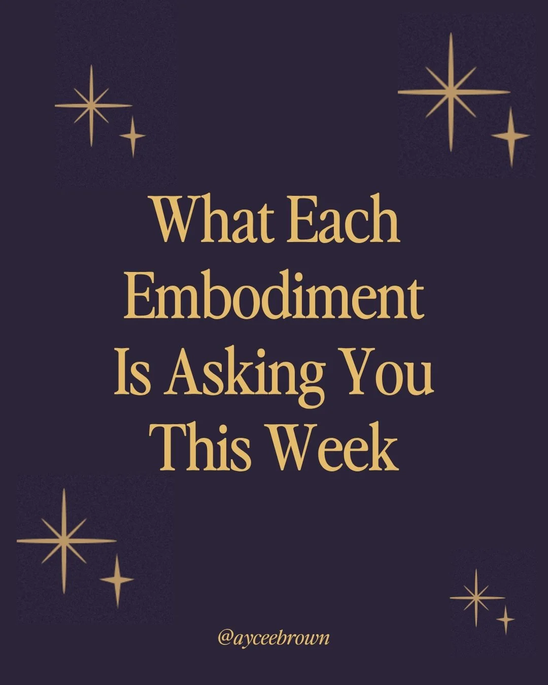 Eight embodiments. One of them has been pulling at your sleeve all week, and the only reason you haven&rsquo;t named it yet is that you&rsquo;ll have to answer it.

Validation. Anger. Self. Alignment. Truth. Choice. Change. Destiny.

Read the slides 
