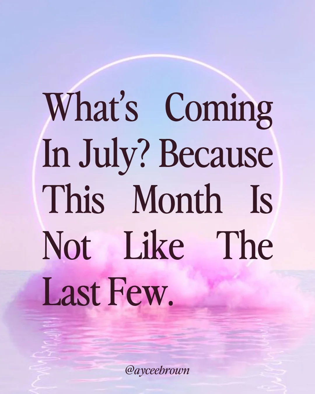The second half of July moves fast. Save this so it doesn't catch you off guard.

#astrology #astrologyposts #spirituality #embodyyourmagic #manifestation
