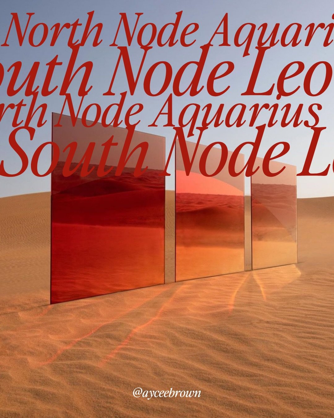 The nodes change signs on July 26th. North Node into Aquarius, South Node into Leo, until March 2028, and Pluto is already sitting there when they arrive. Find your rising sign, see what can actually open up for you and what&rsquo;s completing, and c