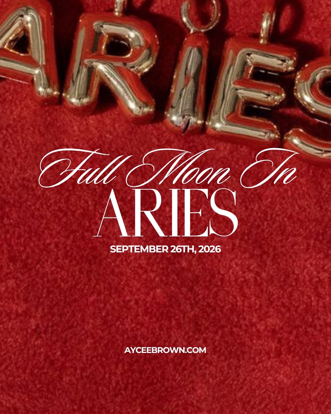 Tomorrow&rsquo;s Full Moon in Aries is a release moon, and every rising sign is putting something different down. I wrote each of you your own ritual, so find yours in the slides and do it tomorrow night or this weekend.

Then hear me on this part. W