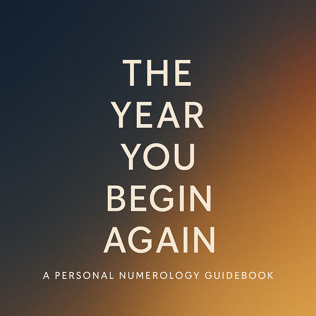 The Year You Begin Again