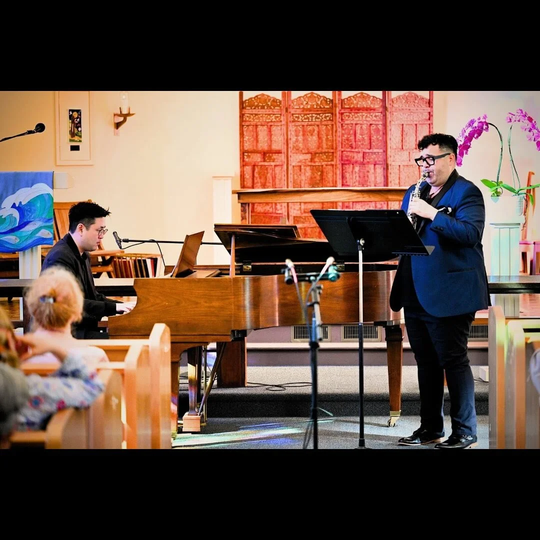 It has been an eventful week with concerts, world premieres, student competitions and outreaches!

1-8 Thank you to @calliopeeastbay for hosting us on your series this past weekend!  @philip.j.jung  and I had a wonderful time performing for an incred