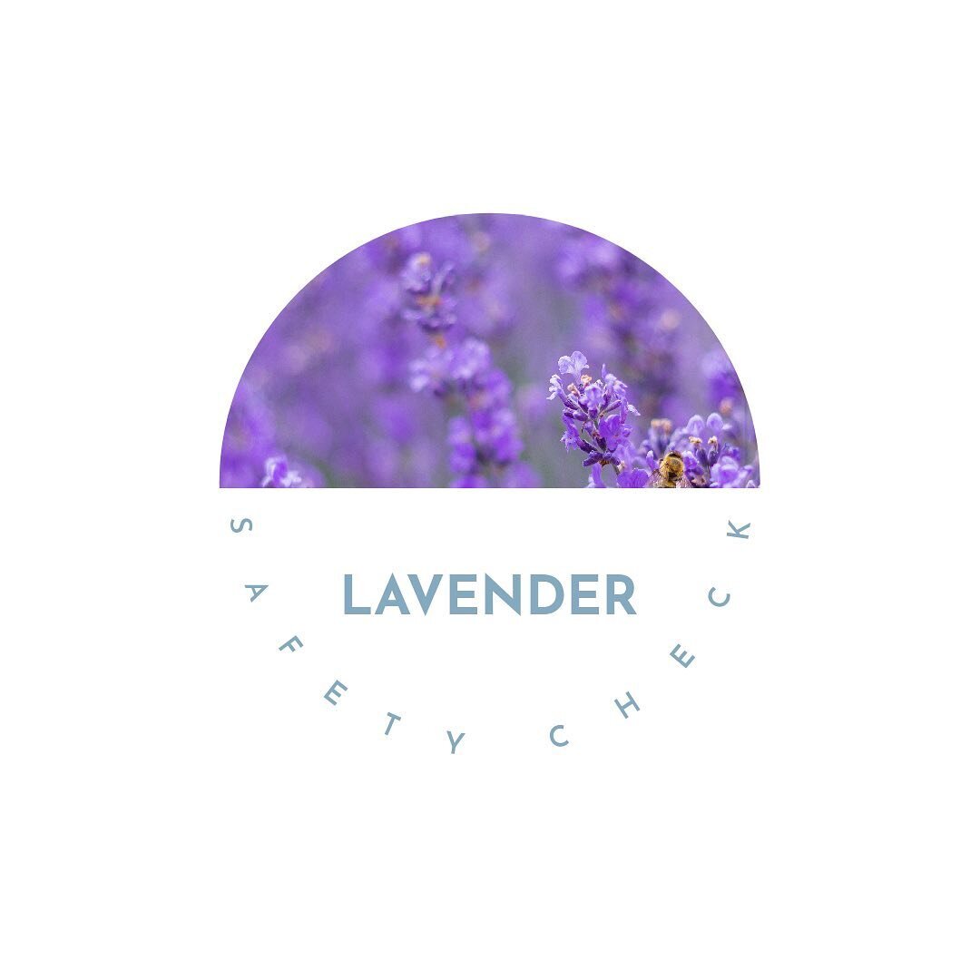 SAFETY CHECK: LAVENDER 

Lavender is a commonly known herb that you can find in all sorts of at home products such as lotions, soaps, essential oils, Epsom salts, and various cleaning supplies. 
&nbsp;
Lavender is a calming herb that relaxes muscles 