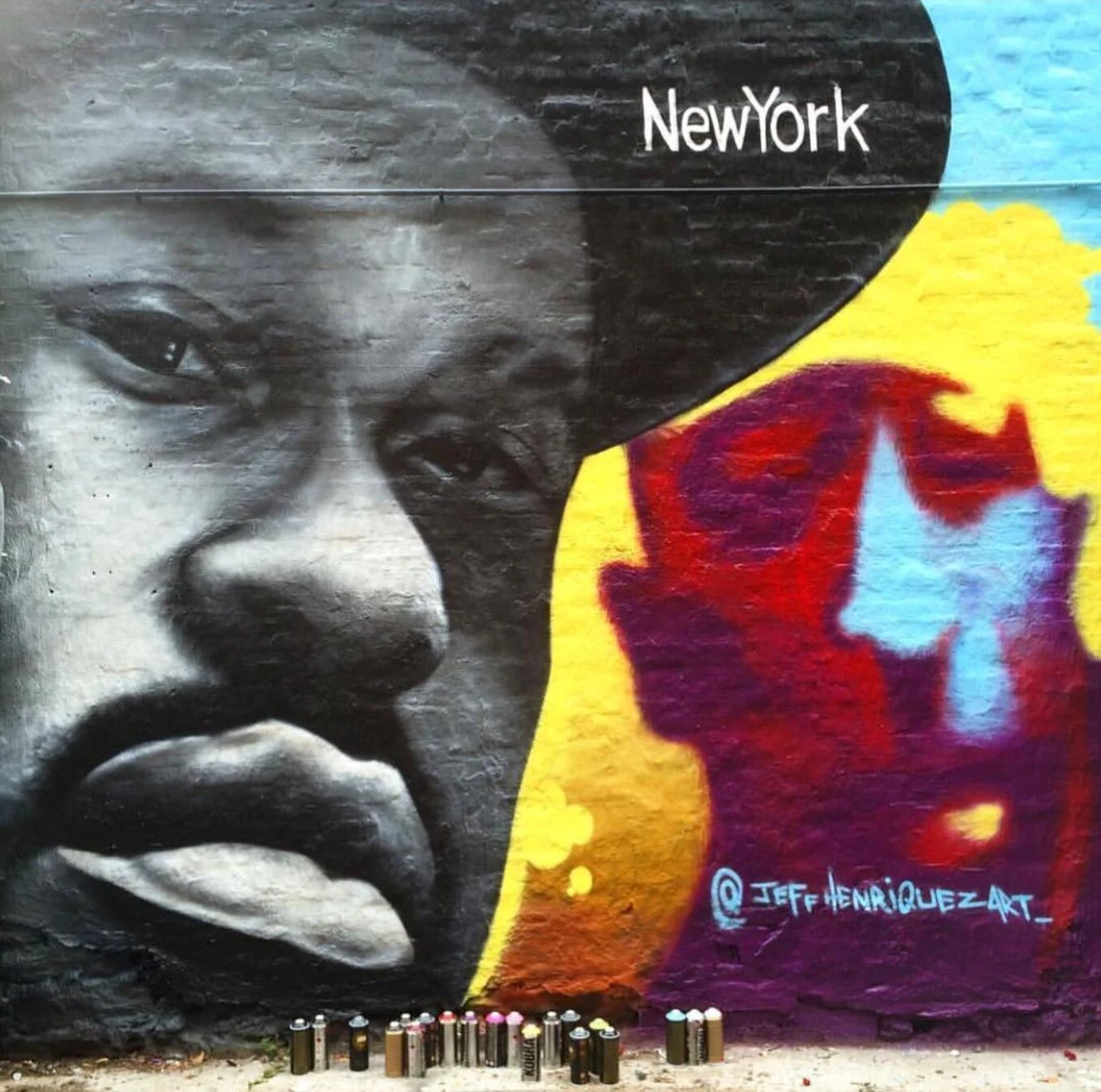 "Guru and Premier" 2017 
Lower East Side, NYC