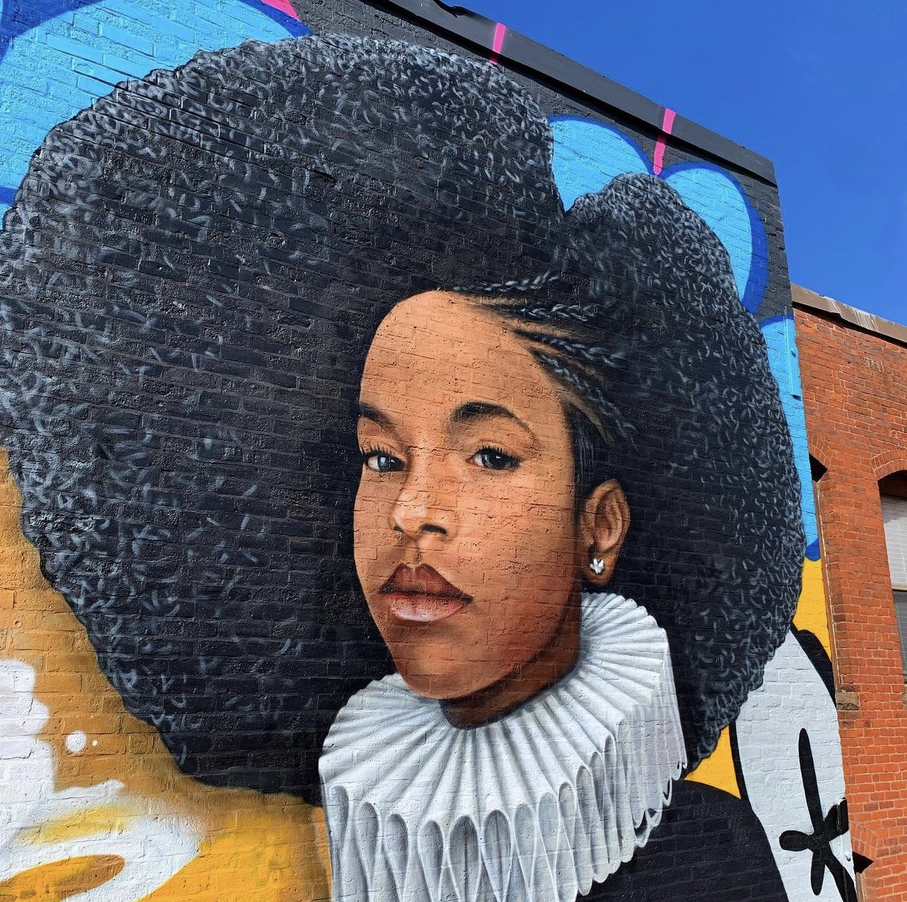 "The Artist"  (close up)
Fresh Paint Springfield
Springfield, MA 2021