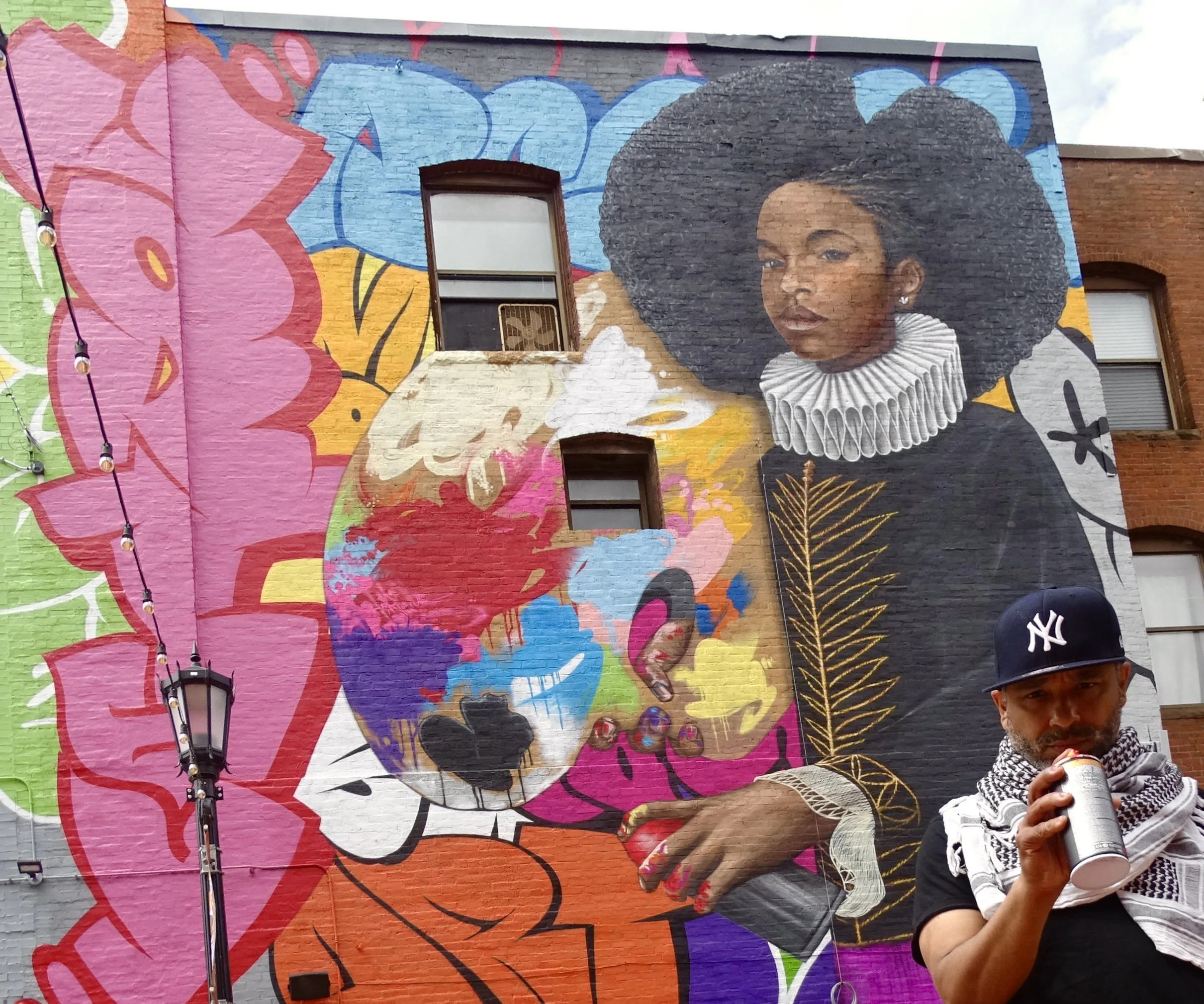 "The Artist"
Fresh Paint Springfield
Springfield, MA 2021