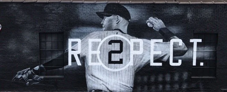 Derek Jeter "RE2PECT" tribute 
Bronx, New York 2017