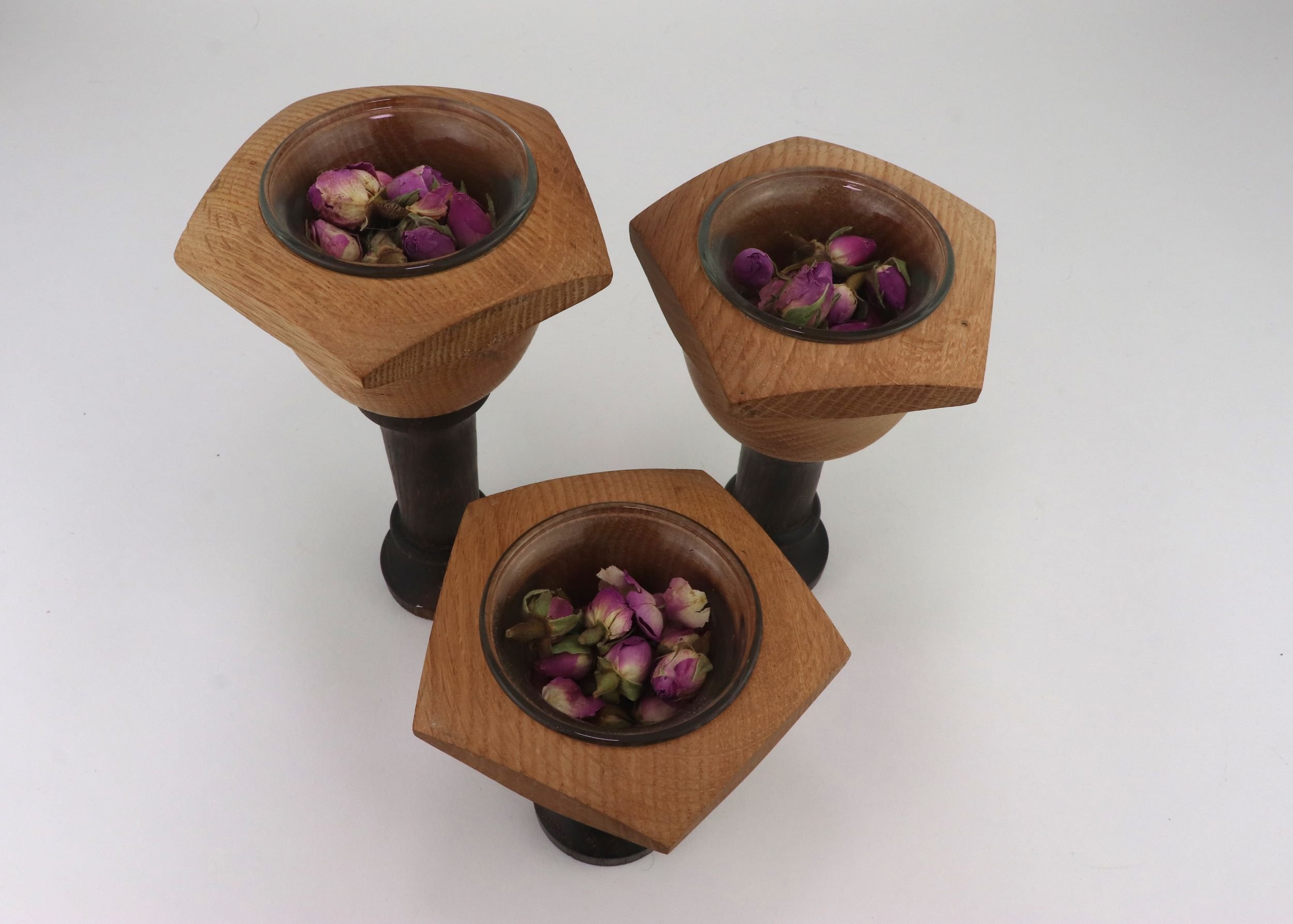 Candle Holder for Votive Candles - set of 3
