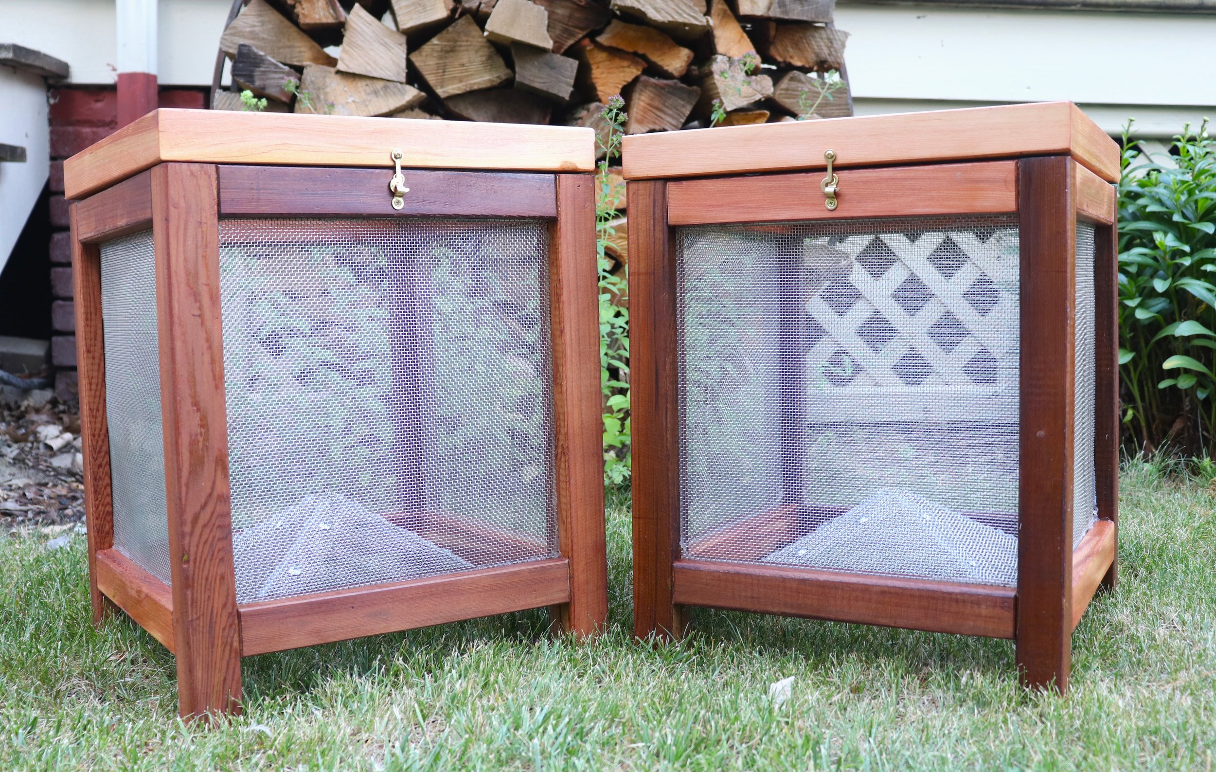 Commission Project:  Custom Handcrafted Outdoor Furniture:  Fly Traps