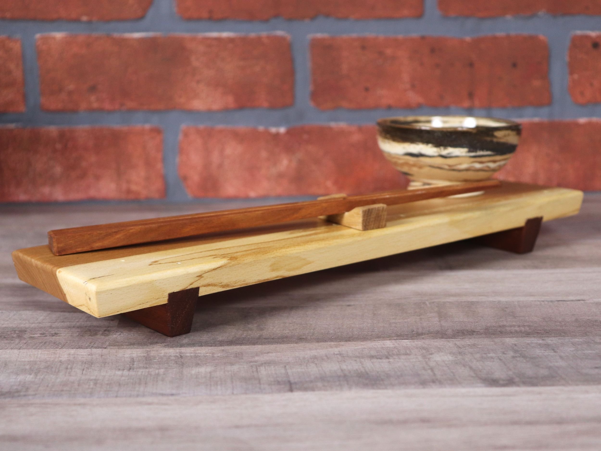 Sashimi Sushi Serving Geta Plate / Home Accent Riser