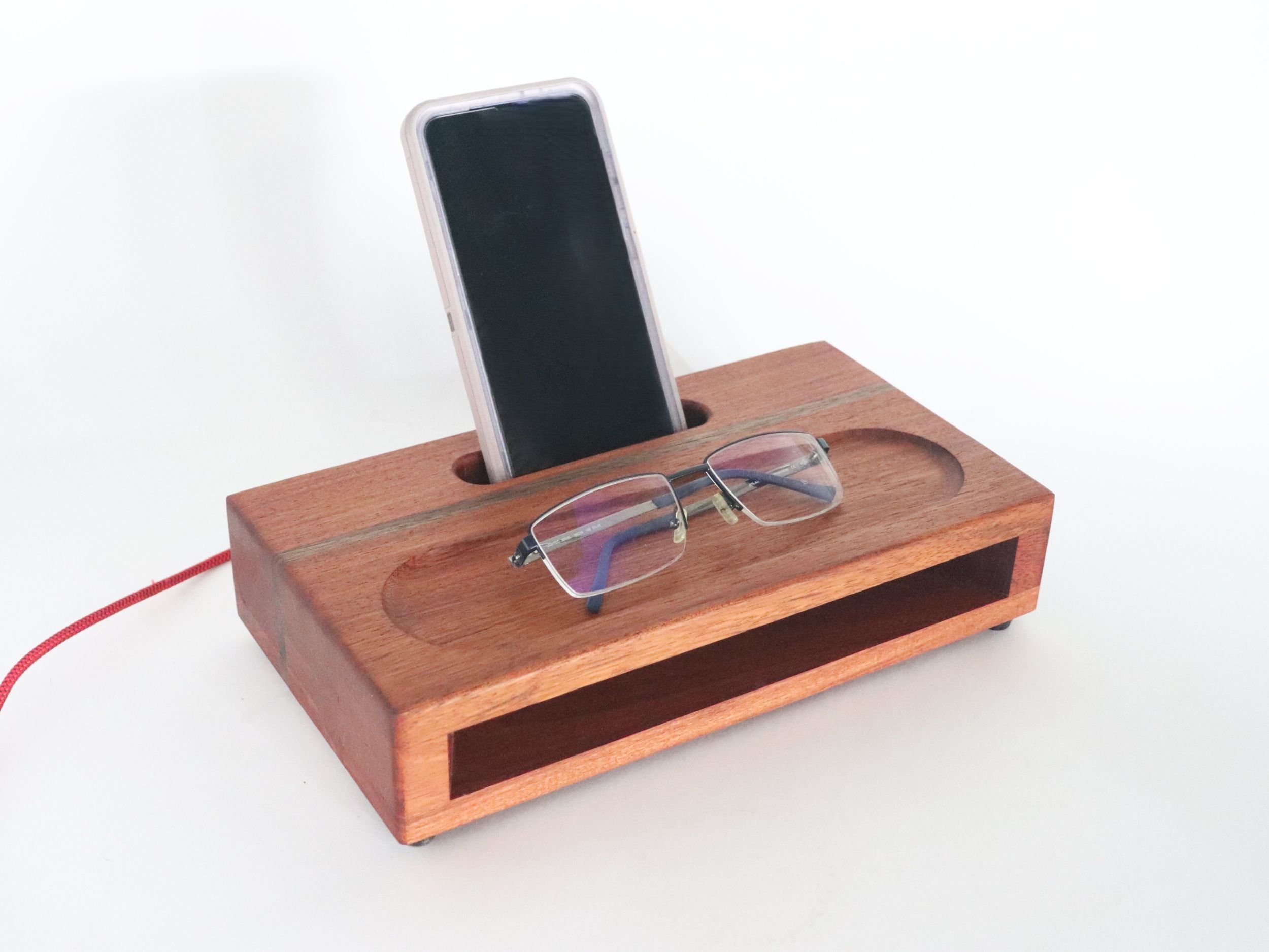 Phone Amplifier Valet Tray - Organizer