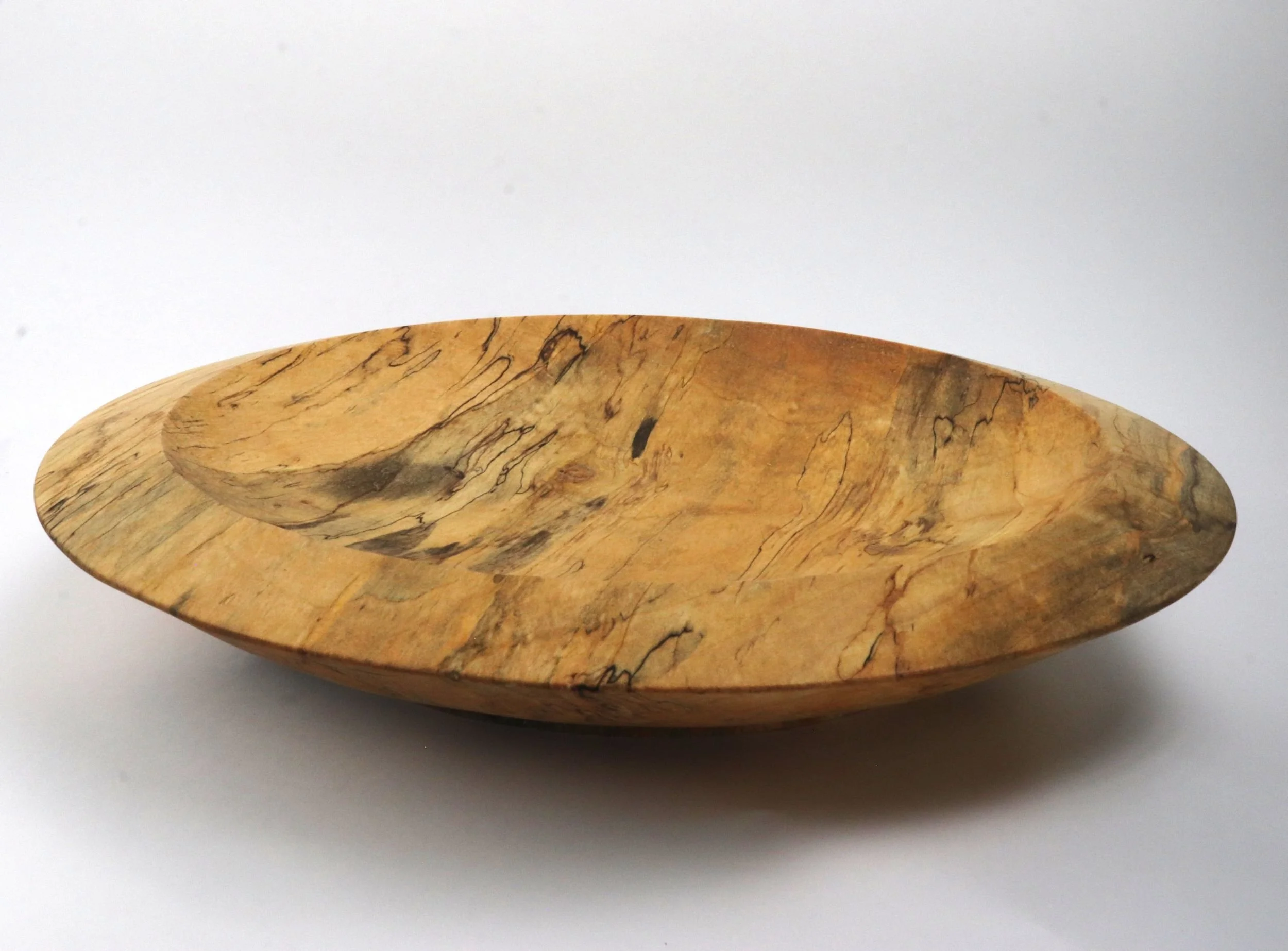 extra large spalted maple serving tray