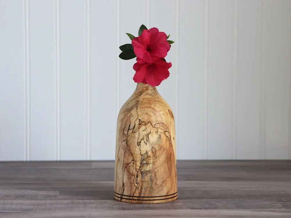 Spalted Maple Vase