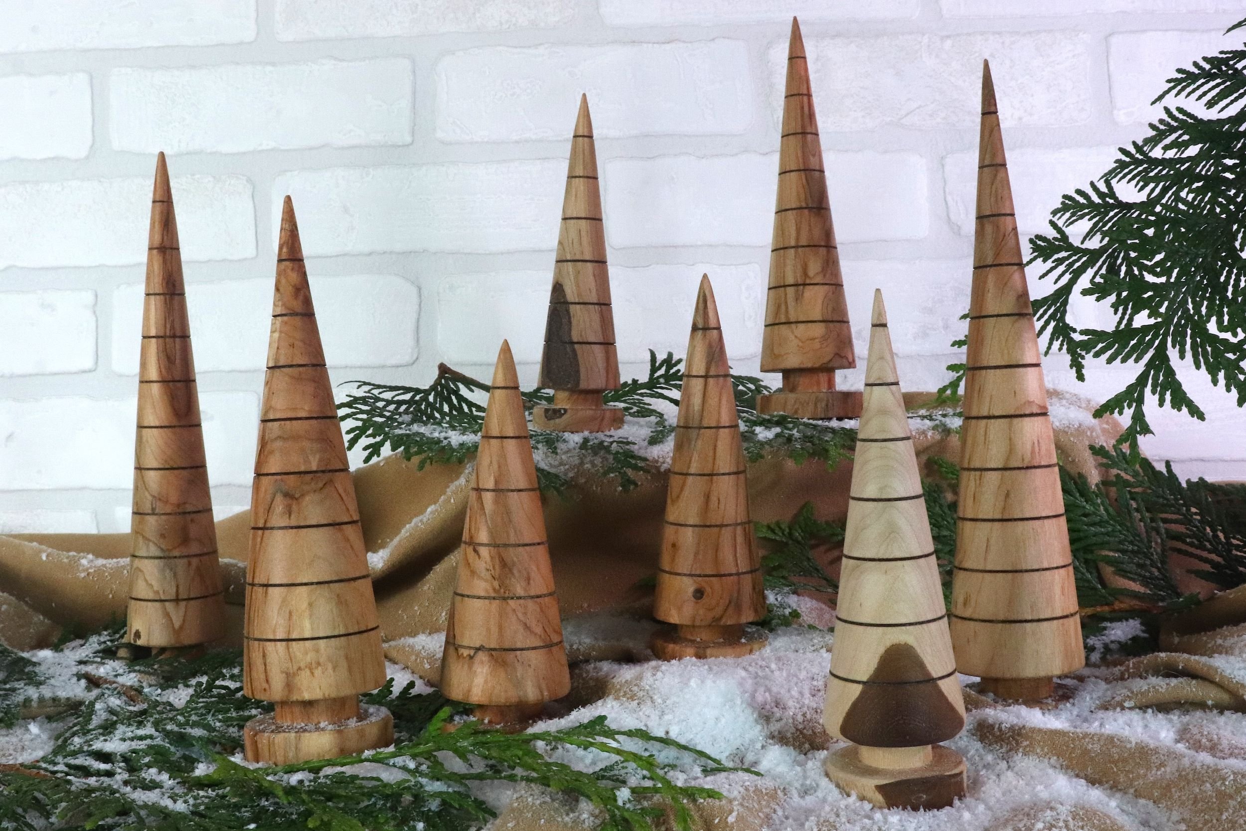 Decorative Wooden Trees ~ Holiday home decor