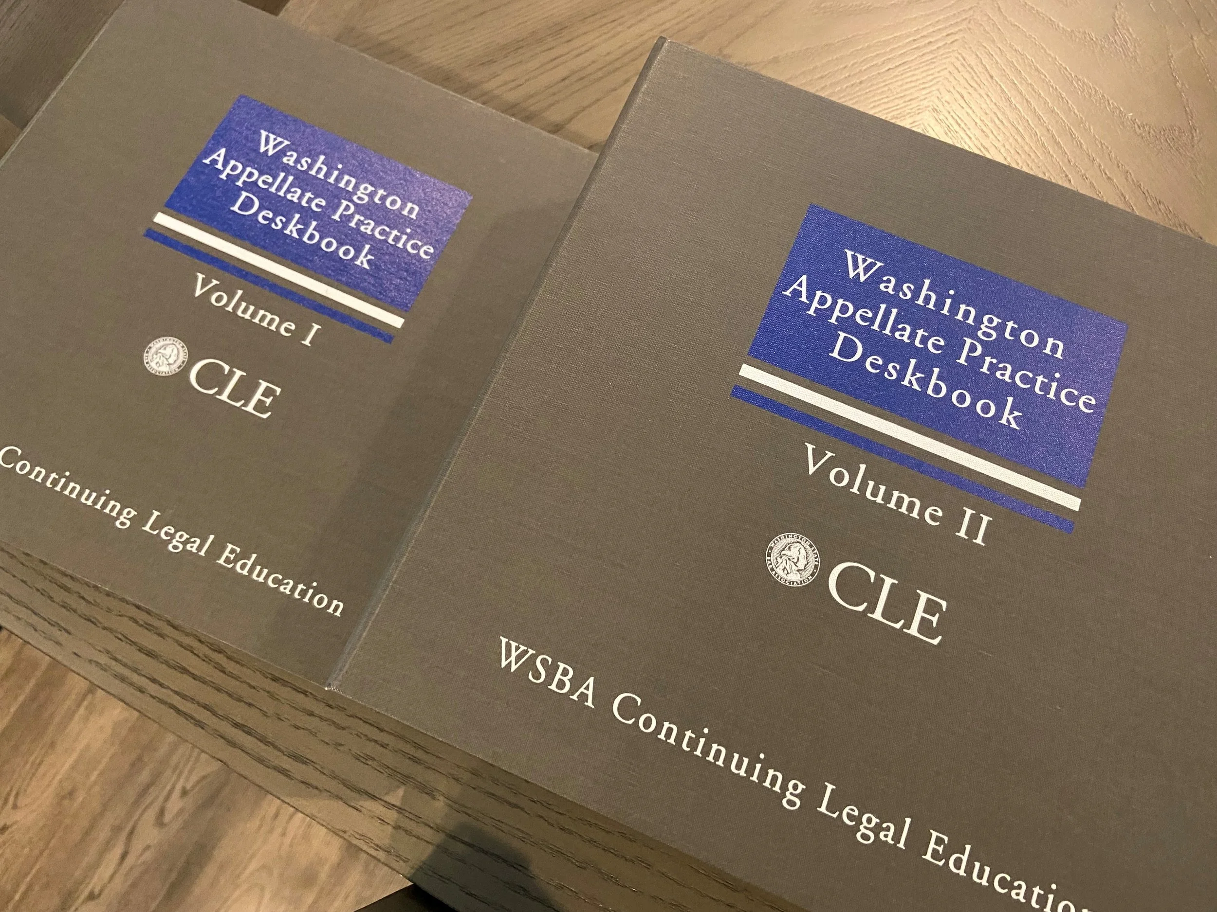 Two volume Washington Appellate Practice Deskbook