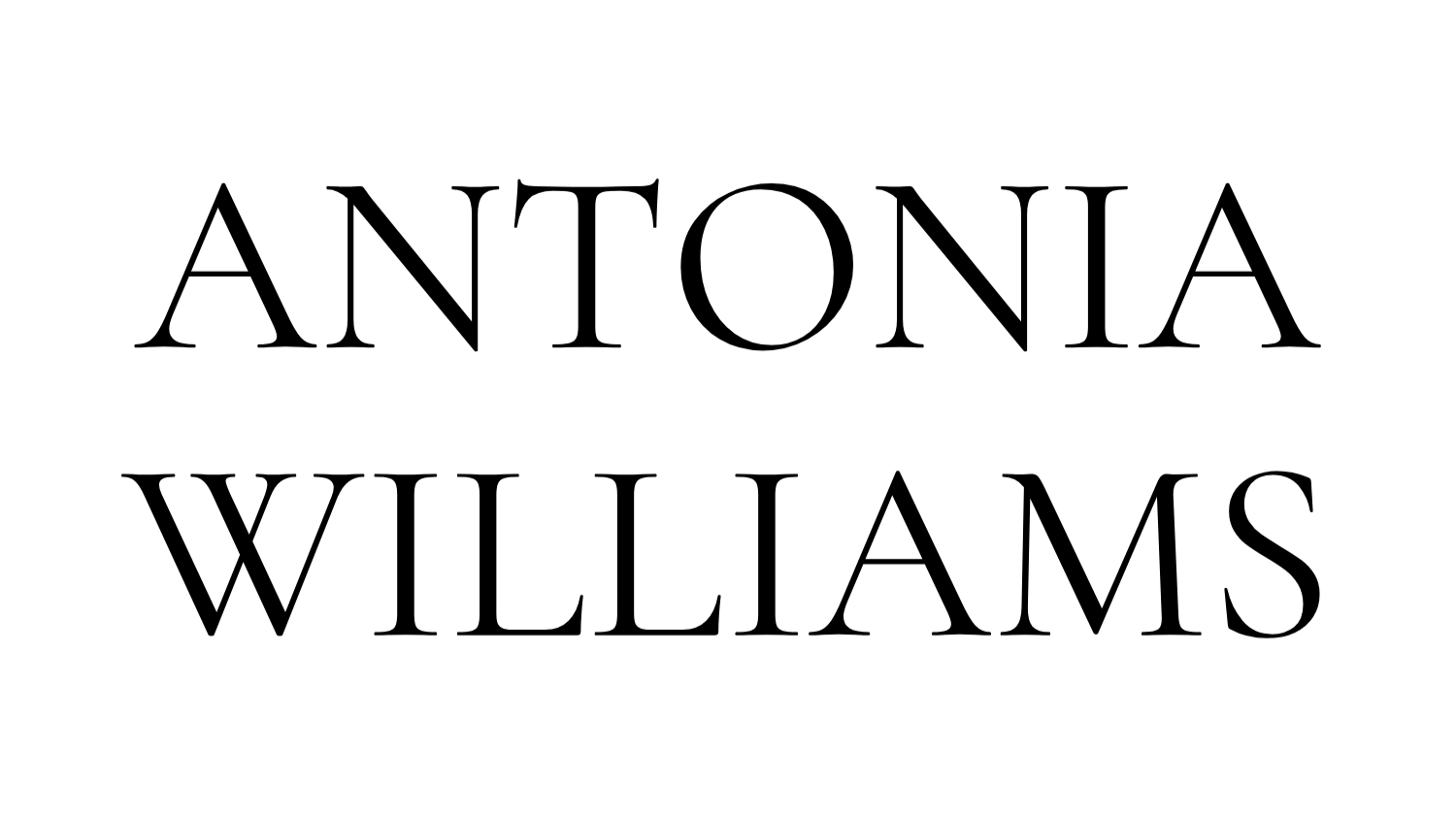 Antonia Williams
