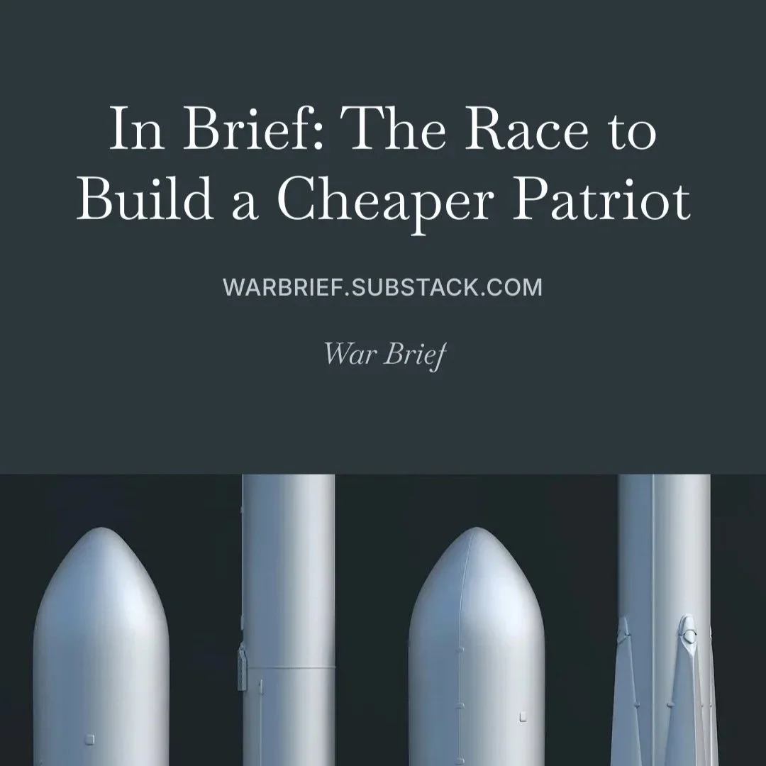 The Patriot missile has been the benchmark for Western ballistic missiles defence. It has intercepted everything from Russian Iskanders to the hypersonic Kinzhal. But modern wars are exposing a new problem: even the best interceptor is only useful if
