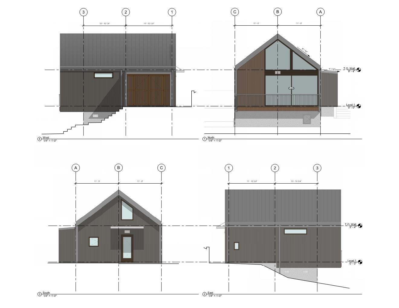 Mosier Cabins — JEFF DELLIS ARCHITECTURE INC.