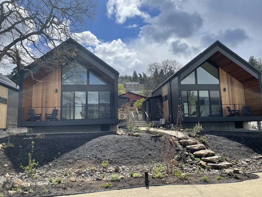 Mosier Cabins — JEFF DELLIS ARCHITECTURE INC.