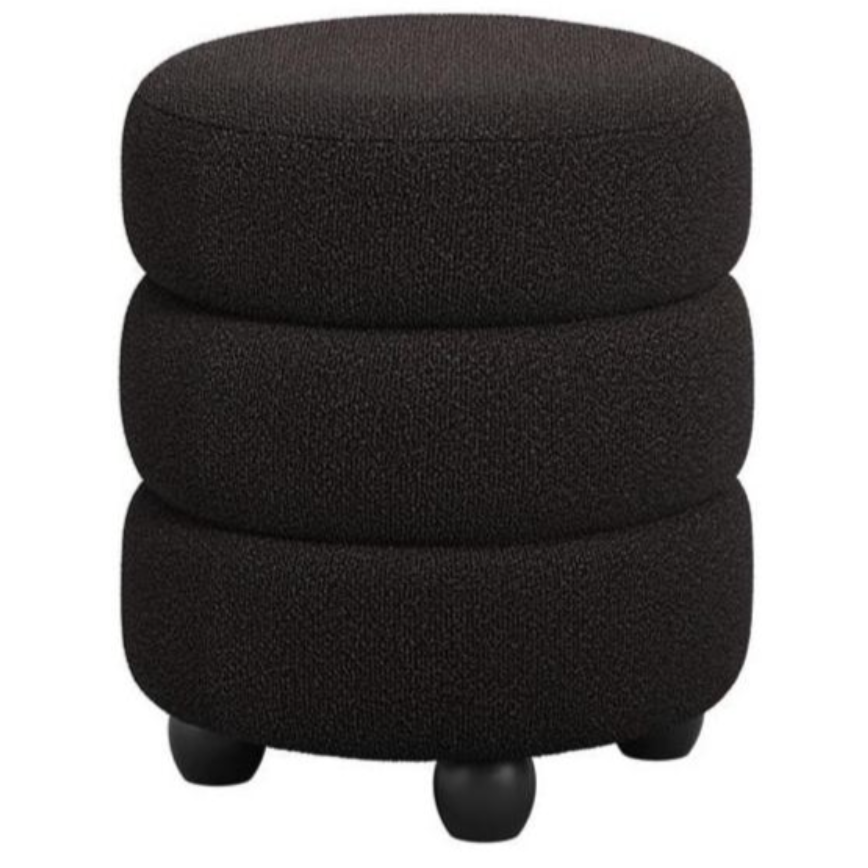 Soho Footstool - Black