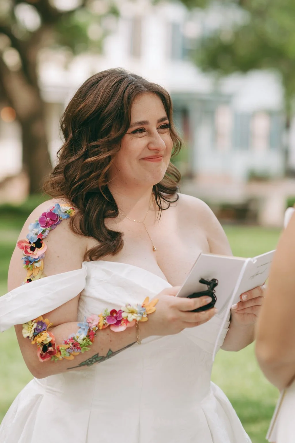 Colorful Flower Tattoo | Chatham Park | Savannah, GA | Photographer: Abby Giles
