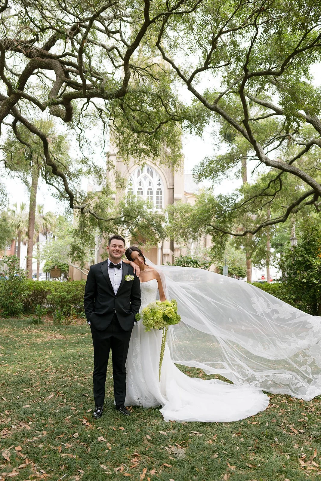 Green Textural Bouquet | Savannah, GA | Photographer: Christina Lynn Mitro
