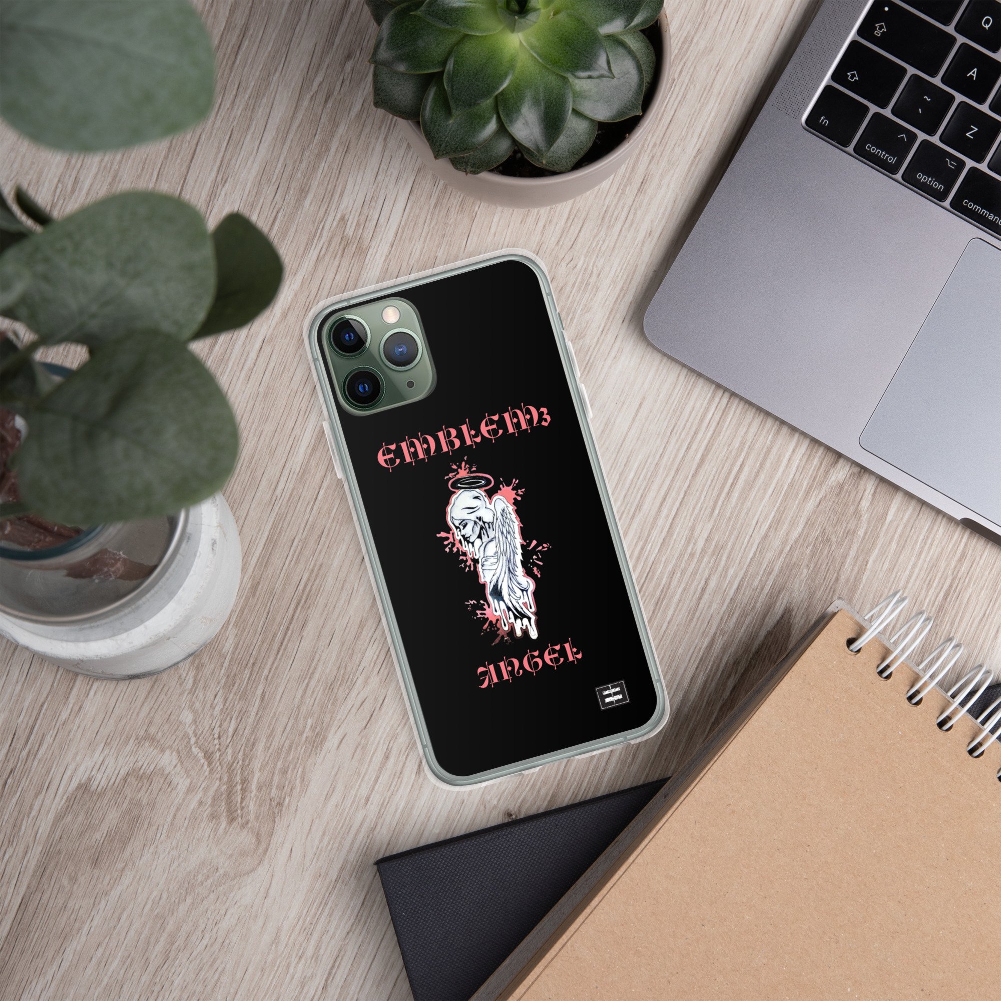 EMBLEM Pink Angel Phone Case