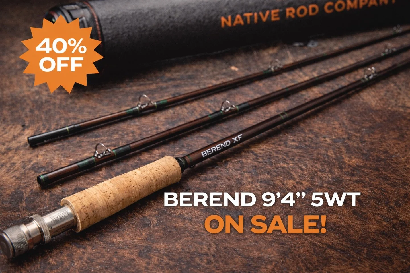 Www.nativerodco.com Berend 5wt is on sale for $450 for a limited time only!!!