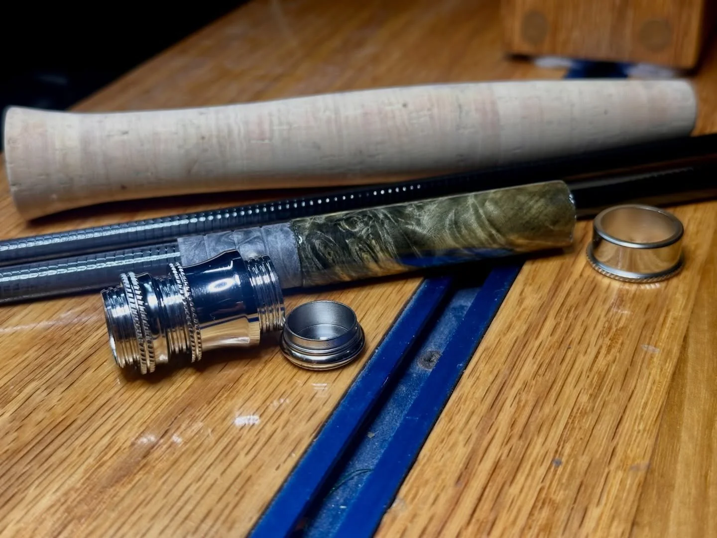 One piece at a time.
When the details start to line up, you know something special is happening. Native Rod Company #makeeverycastcount #builtinmontana #madeintheUSA #handcraftedflyrods #nativerodco