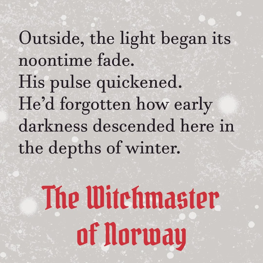 THE WITCHMASTER IS COMING. An except from my upcoming debut novel!