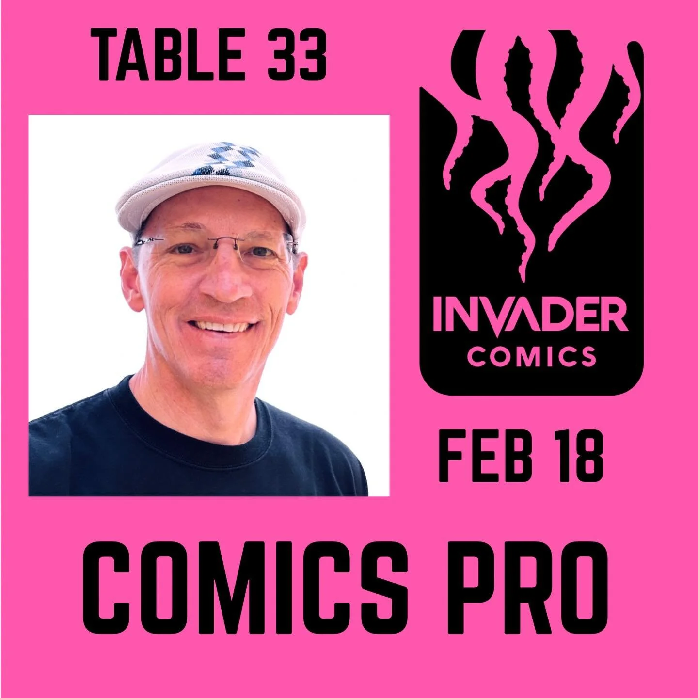 TONIGHT! Retailer, stop by Table 33 at creator night tonight and say hi - I&rsquo;ll be signing books and giving away Invader promos!