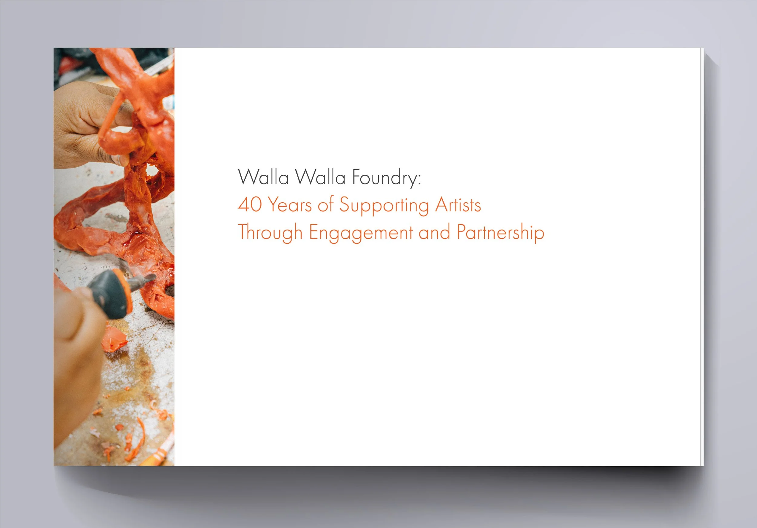   Supporting artists through engagement and partnership.  Pitch deck for the premier fine art casting and fabrication facility in the country. Located in Walla Walla, Washington, the foundry has worked with many of the world’s preeminent artists over