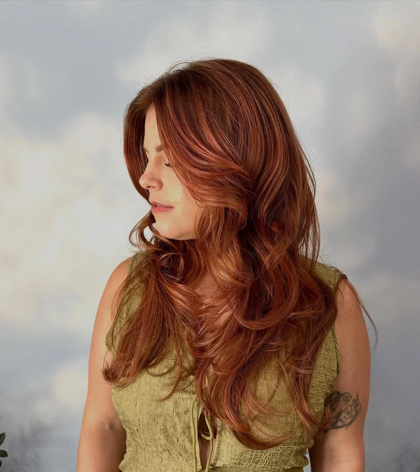 Soft rosy color and cut by Kimmi
