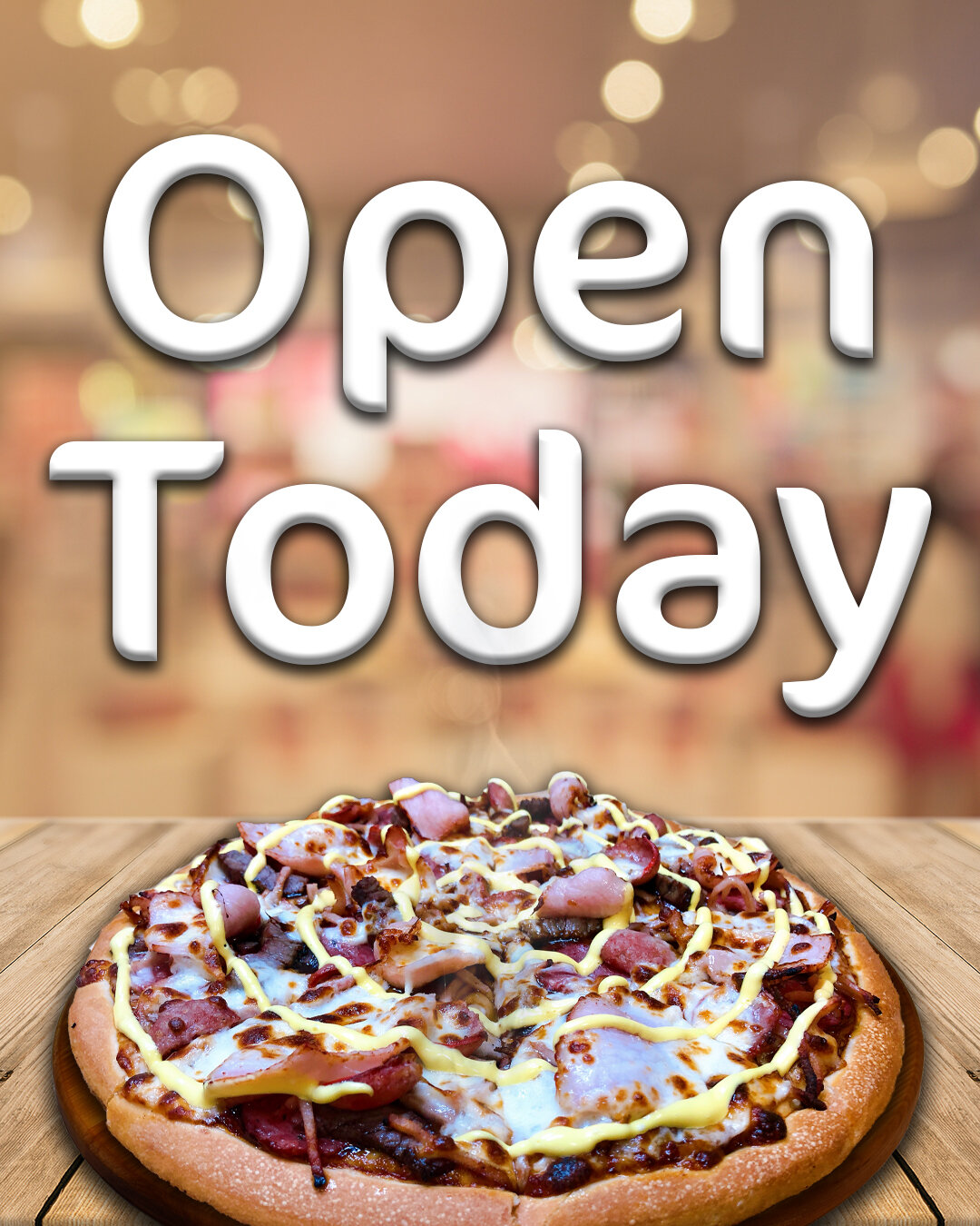We're baaaack! Open from 4pm today!

We hope you all had a wonderful Christmas and New Year's with family and friends. The Pizza Plus crew is all rested up and ready to go for a big 2023, and we're excited to see you in store soon 💚🍕

Get your feed