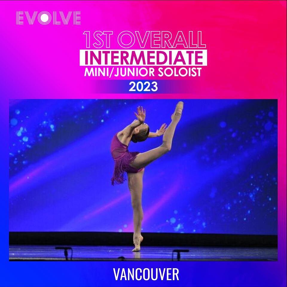 Congratulations to the Top Ten Intermediate Mini/Junior Solos from Evolve VANCOUVER!
{1 of 2}

#evolvedancecomp #evolvewithus #experienceevolve