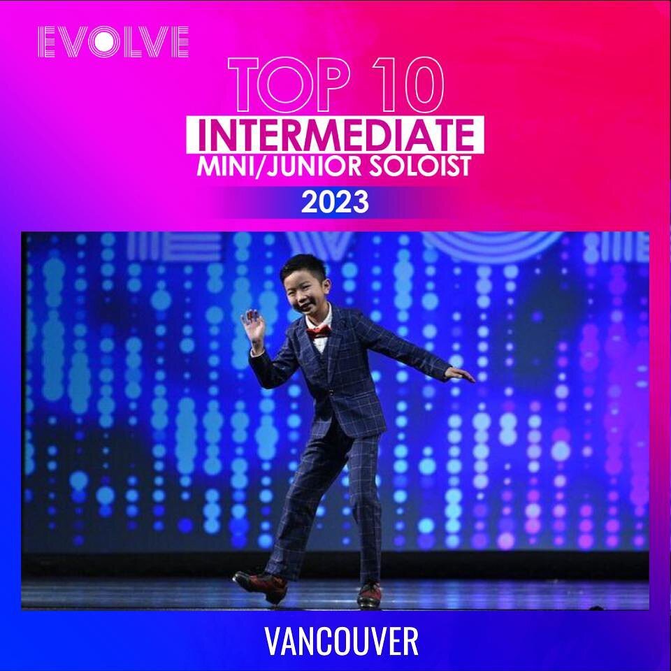 Congratulations to the Top Ten Intermediate Mini/Junior Solos from Evolve VANCOUVER!
{2 of 2}

#evolvedancecomp #evolvewithus #experienceevolve