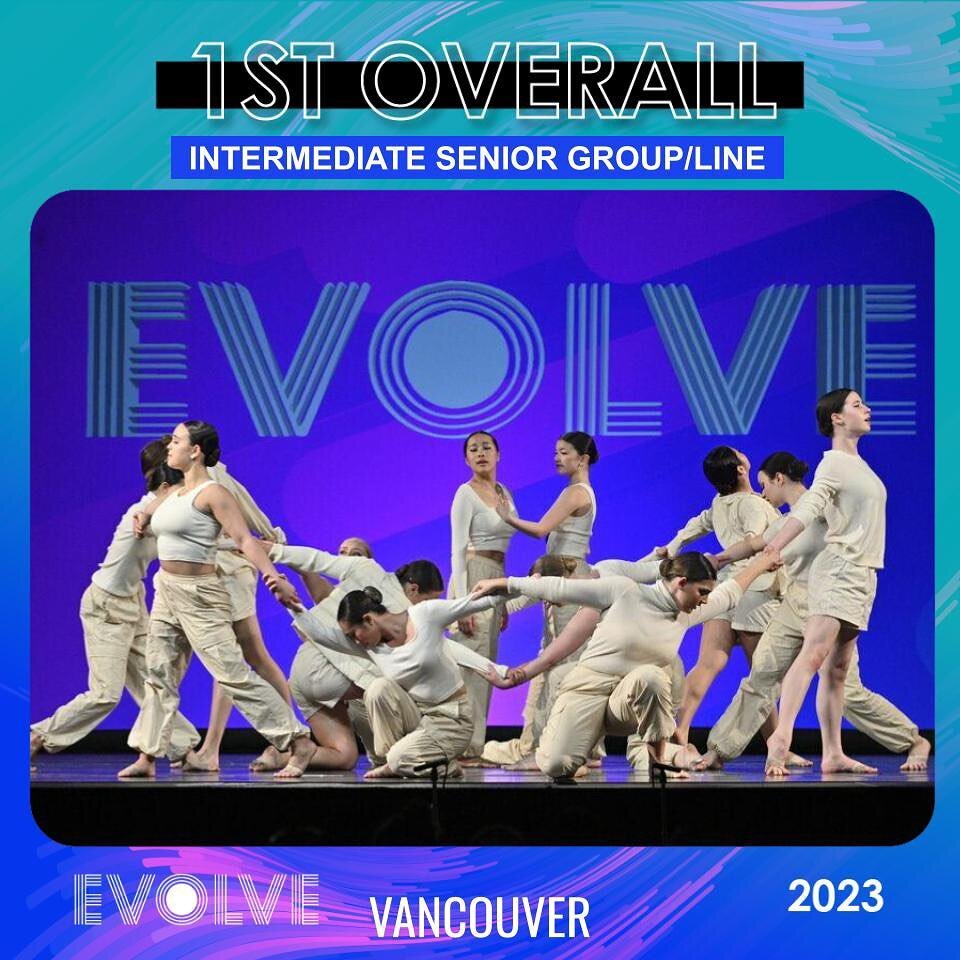 Congratulations to the Top Ten Intermediate Senior Groups/Lines from Evolve VANCOUVER!

#evolvedancecomp #evolvewithus #experienceevolve