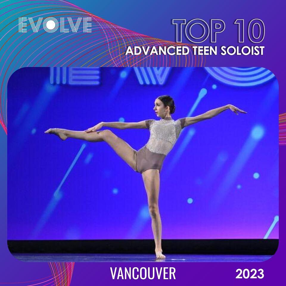 Congratulations to the Top Ten Advanced Teen Solos from Evolve VANCOUVER!
{2 of 2}

#evolvedancecomp #evolvewithus #experienceevolve