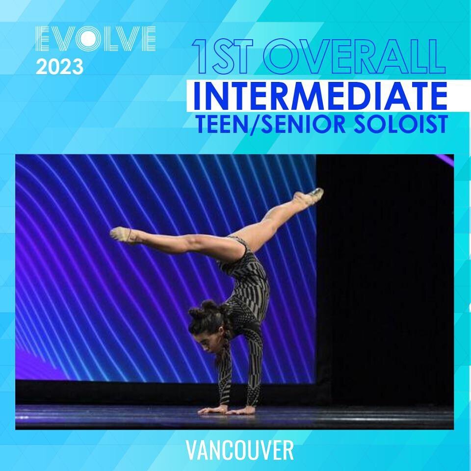 Congratulations to the Top Ten Intermediate Teen/Senior Solos from Evolve VANCOUVER!

#evolvedancecomp #evolvewithus #experienceevolve