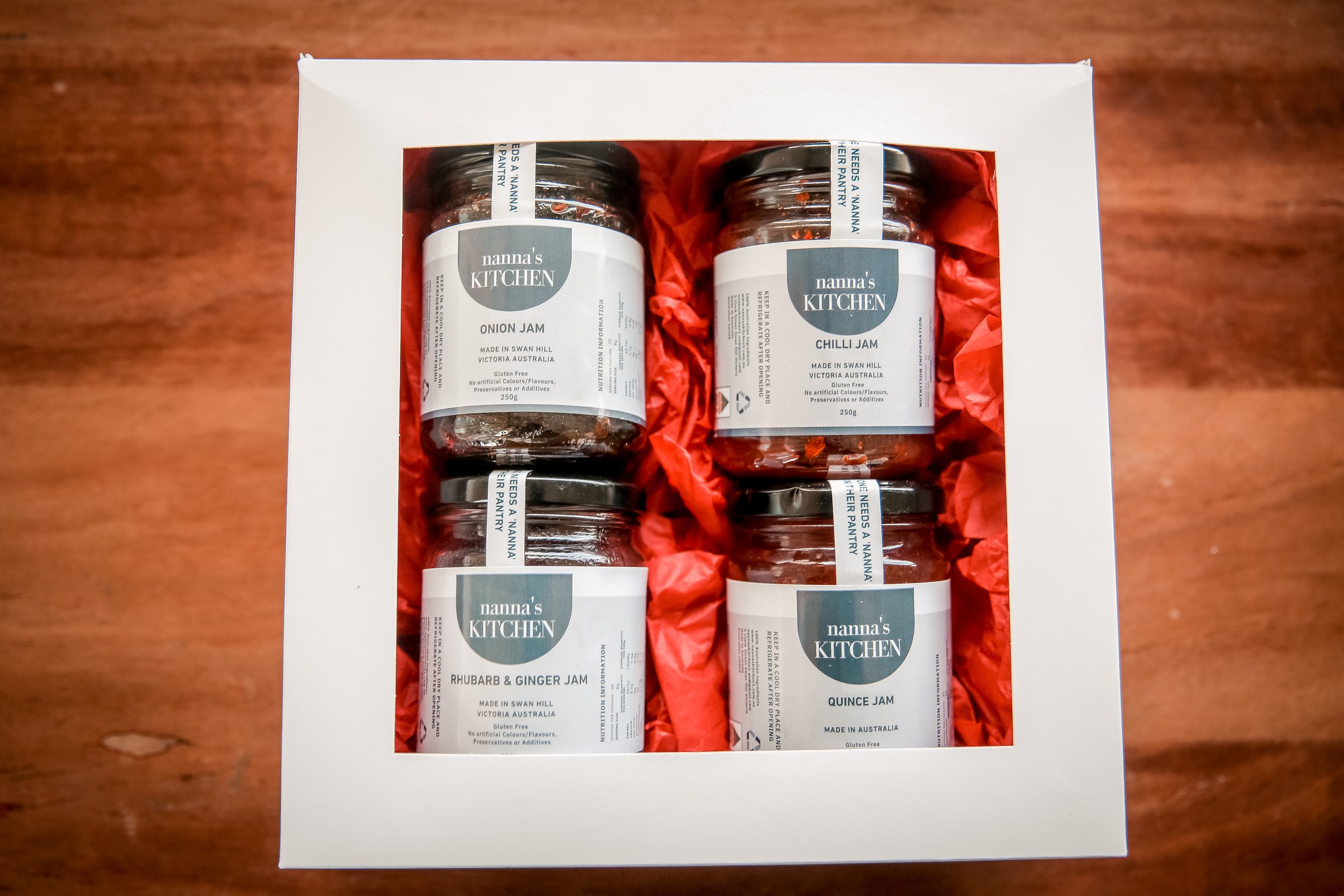 Nanna'a Kitchen Gift Box of 4 jars.jpg