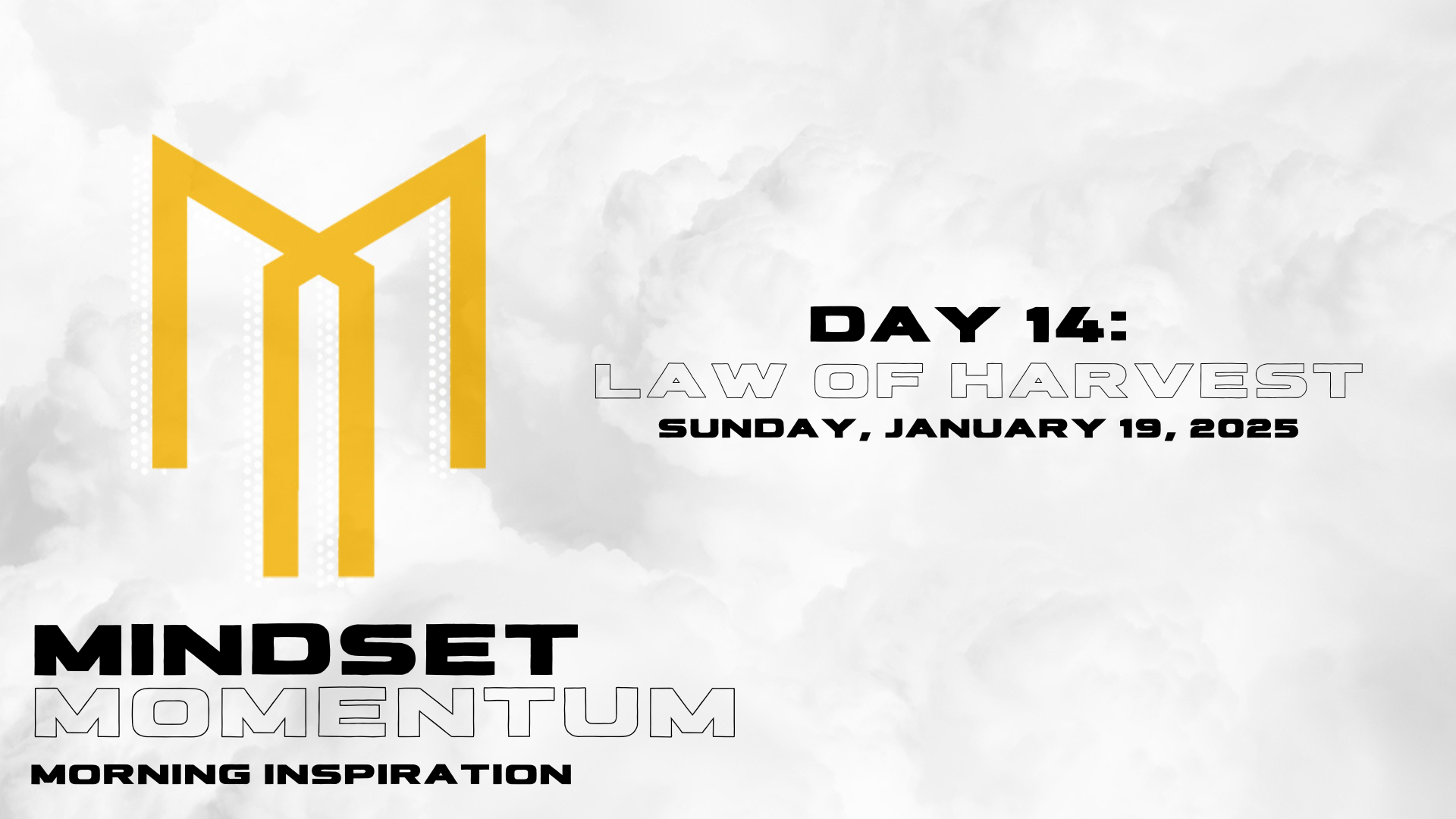 Day 14: Law of the Harvest
