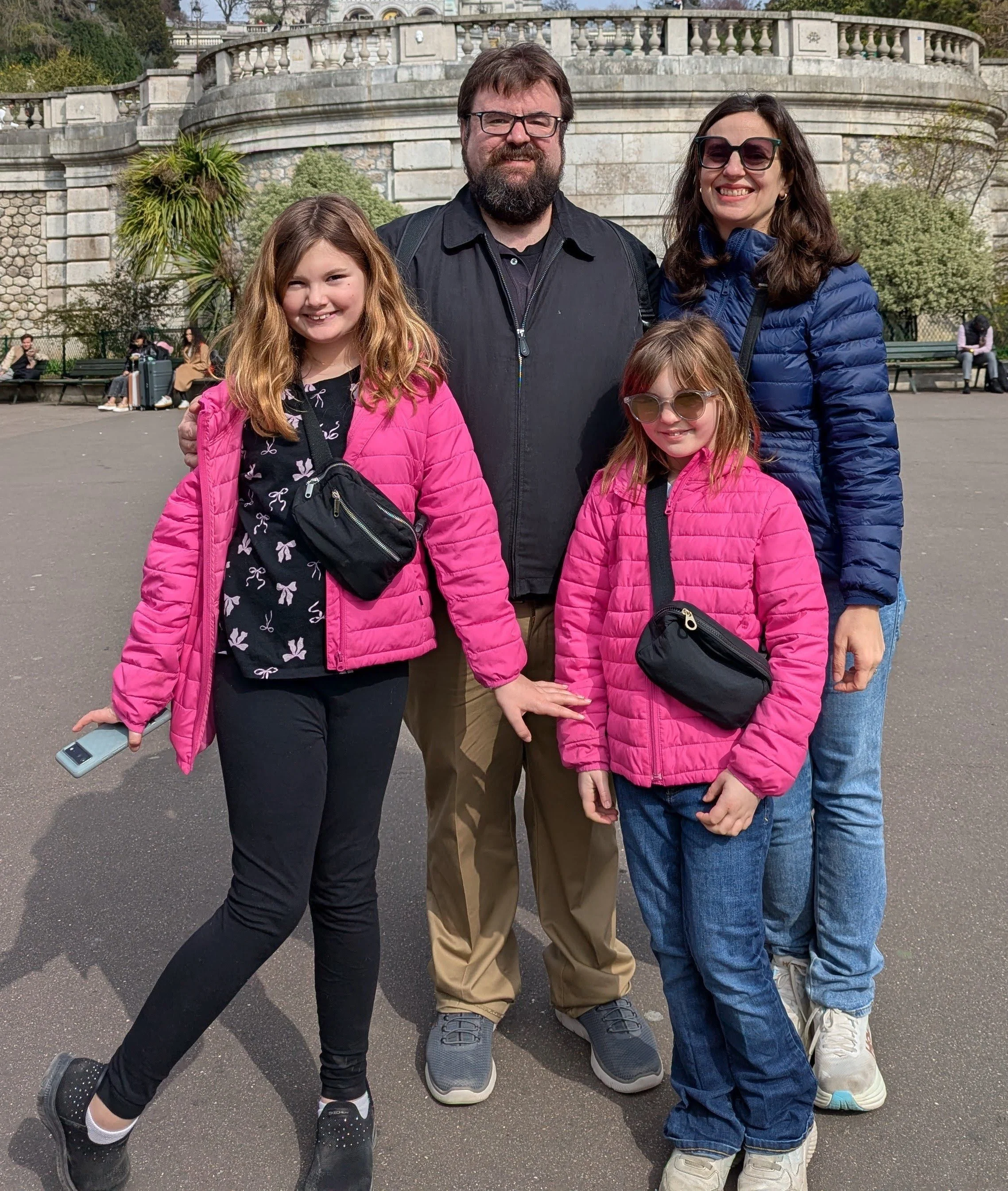 Nicole with her family